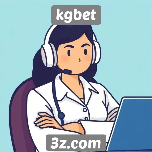 Suporte ao cliente no site kgbet